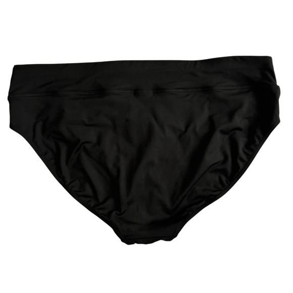 🖤 Lands’ End Polka Dot Tankini Top & High-Rise Bottoms – Size 16 - Picture 6 of 7